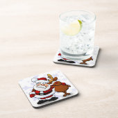 SANTA CLAUS UND RUDOLPH UNTERSETZER (Rechte Seite)