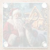 Santa Claus Untersetzer (Rückseite)