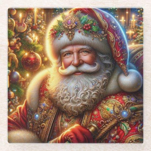 Santa Claus Untersetzer (Vorderseite)