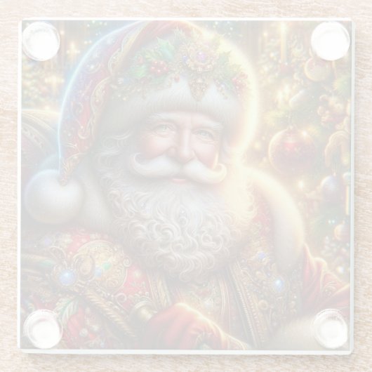 Santa Claus Untersetzer (Rückseite)