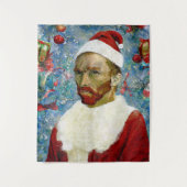 Santa Claus, Van Gogh Wandteppich (Vorderseite)