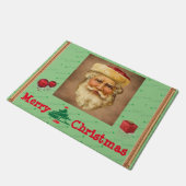 Santa Claus Vintag Door Mat Fußmatte (Schrägansicht)