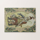 Santa Claus Vintag Illustration Puzzle (Horizontal)