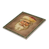 Santa Claus Vintage Keramik Tile Fliese (Seite)
