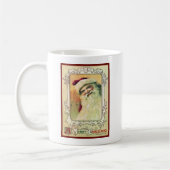 Santa Claus Vintage Weihnachten Kaffeetasse (Links)