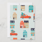 Santa Claus | Virtuelle Weihnachtsfeier Einladung (Rückseite)