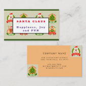 Santa Claus Visitenkarte (Vorne/Hinten)