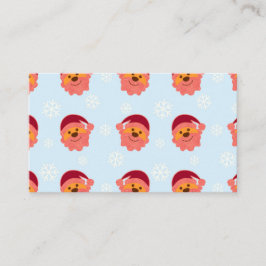 Santa Claus Visitenkarte