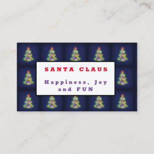 Santa Claus Visitenkarte