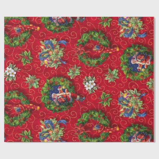 Santa Claus von Marcello Corti Geschenkpapier (Flach)