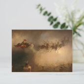 Santa Claus von William Holbrook Beard Dankeskarte (Stehend Vorderseite)