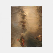 Santa Claus von William Holbrook Beard Fleecedecke (Vorderseite)