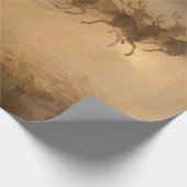 Santa Claus von William Holbrook Beard Geschenkpapier (Ecke)