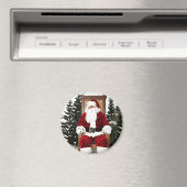 Santa Claus Vorsitzender Magnet (In Situ (Geschirrspüler))