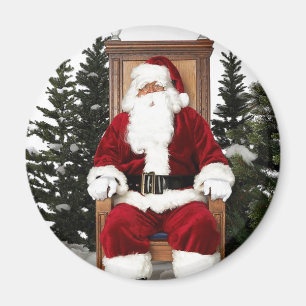 Santa Claus Vorsitzender Magnet