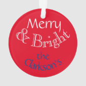 Santa Claus w/Sack of Toys 2025 Christmas Ornament (Rückseite)