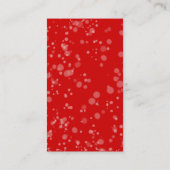 Santa Claus * wählen Sie die Hintergrundfarbe Visitenkarte (Rückseite)