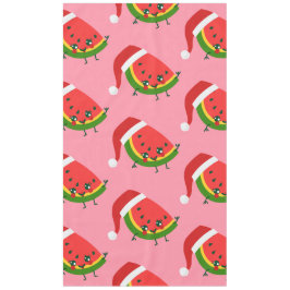Santa claus watermelon rosa Weihnachten Tischdecke