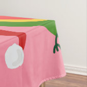 Santa claus watermelon rosa Weihnachten Tischdecke (Beispiel)