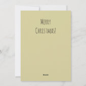 Santa Claus Weihnachten Antike Schöne Kunst (Rückseite)