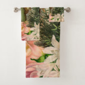 Santa Claus Weihnachten Antike Schöne Kunst Badhandtuch Set (Insitu)