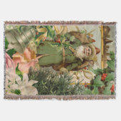 Santa Claus Weihnachten Antike Schöne Kunst Decke (Vorderseite)