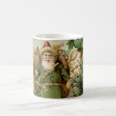 Santa Claus Weihnachten Antike Schöne Kunst Kaffeetasse (Mittel)