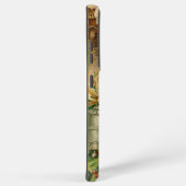 Santa Claus Weihnachten Antike Schöne Kunst Samsung Galaxy Hülle (Rechte Seite)