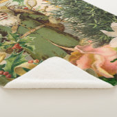 Santa Claus Weihnachten Antike Schöne Kunst Sherpadecke (3/4)