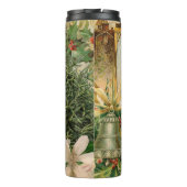 Santa Claus Weihnachten Antike Schöne Kunst Thermosbecher (Rückseite)