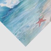 SANTA CLAUS Weihnachten im Juli Seidenpapier (Detail)