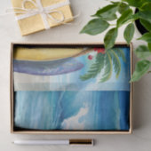 SANTA CLAUS Weihnachten im Juli Seidenpapier (Geschenk)