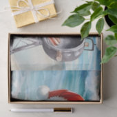 SANTA CLAUS Weihnachten im Juli Seidenpapier (Geschenk)