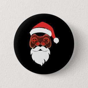 Santa Claus Weihnachts-Pyjama  Button