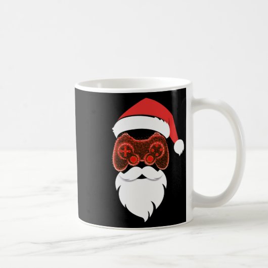 Santa Claus Weihnachts-Pyjama Kaffeetasse (Rechts)