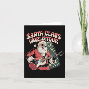 Santa Claus Welt-Tournee Rocking Around The Christ Karte