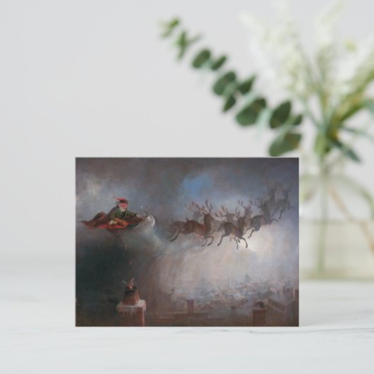 Santa Claus | William Holbrook Beard | Postkarte (Stehend Vorderseite)