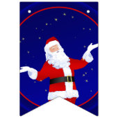 Santa Claus Wimpelkette (Zweite Fahne)