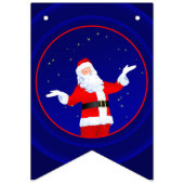 Santa Claus Wimpelkette (Erste Fahne)