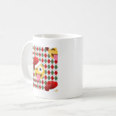 santa claus wink emoji kaffeetasse (Vorderseite Links)