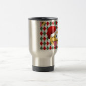 santa claus wink emoji reisebecher (Mittel)