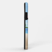 Santa Claus with flamingo Case-Mate iPhone Hülle (Hinten/Rechts)