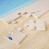 Santa Claus with flamingo Puzzle (Seite)