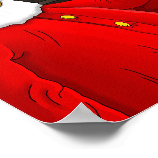 Santa Claus Workshop Poster (Ecke)