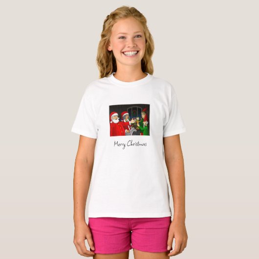 Santa Claus Workshop T - Shirt (Vorne ganz)