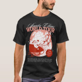 Santa Claus World Tour Christmas Xmas Holiday Paja T-Shirt (Vorderseite)