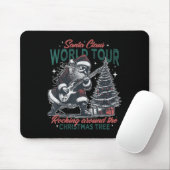 Santa Claus World Tour Rocking Around The Christma Mousepad (Mit Mouse)