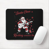Santa Claus World Tour Rocking Around The Christma Mousepad (Mit Mouse)