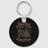 Santa Claus World Tour Rocking Around The Christma Schlüsselanhänger (Vorderseite)