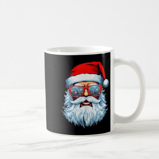 Santa Claus Xmas Merry Christmas Navidad Winter Ho Kaffeetasse (Rechts)